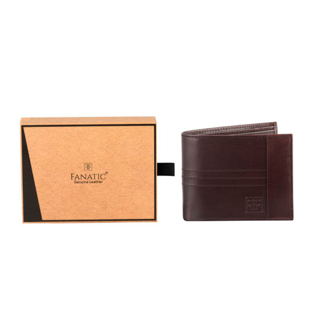 Men Maroon Genuine Leather Wallet (10 Card Slots)UKHB 