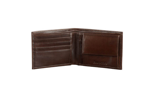 Men Tan Genuine Leather Wallet (Crocodile print) (9 Card Slots)LKHF 