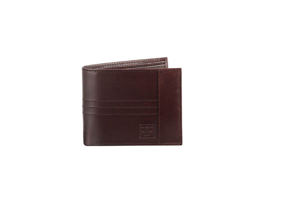 Men Maroon Genuine Leather Wallet (10 Card Slots)UKHB 