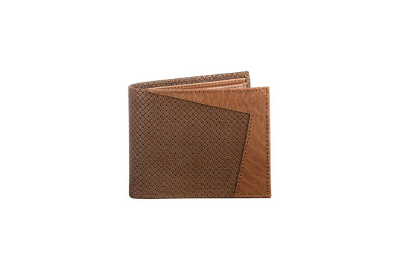 Men Brown Genuine Leather Wallet (10 Card Slots)UKHB 