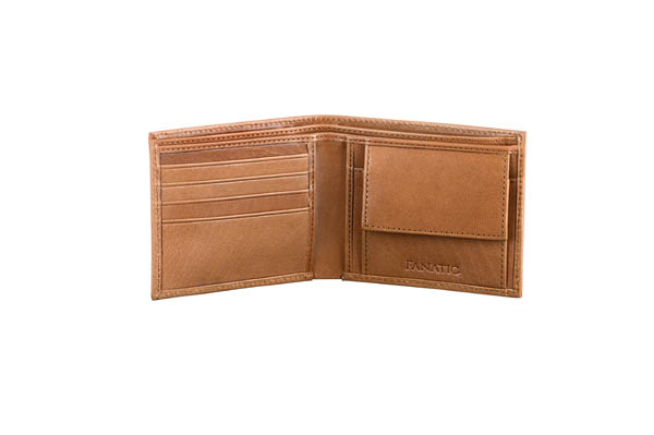 Men BROWN Genuine Leather Wallet (6 Card Slots)UKHB 